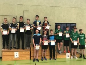 Badminton-Schüler-2018-Siegerehrung